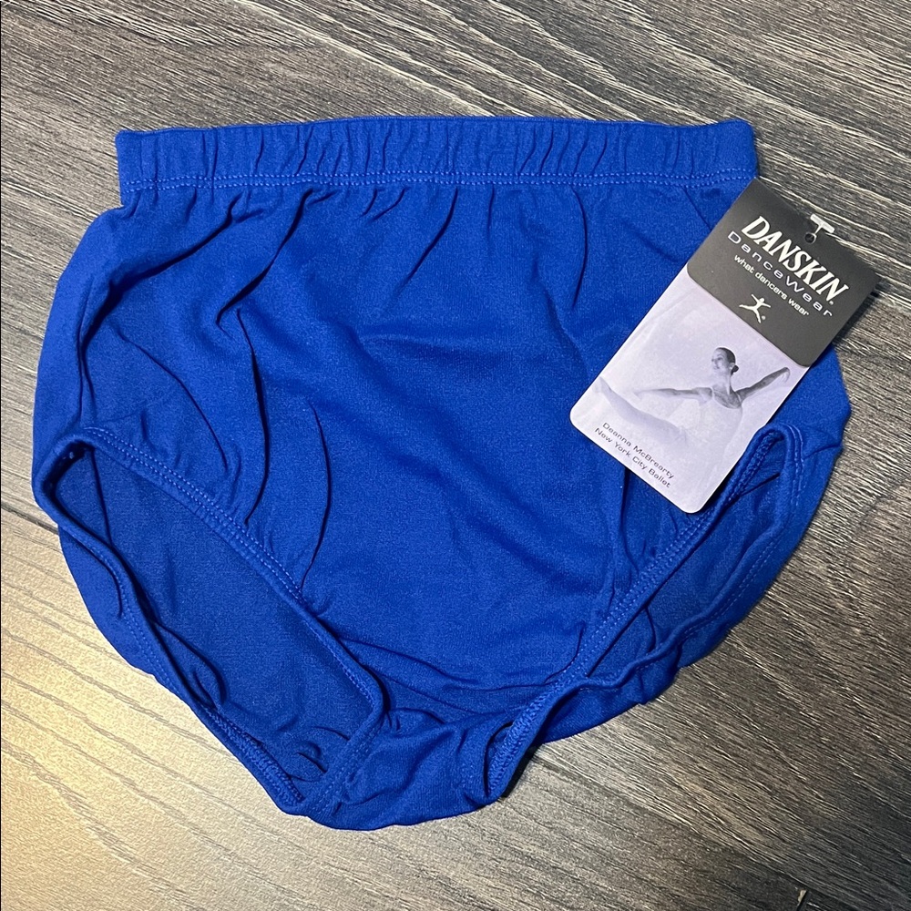 Danskin Royal Blue Dance Briefs style 81
